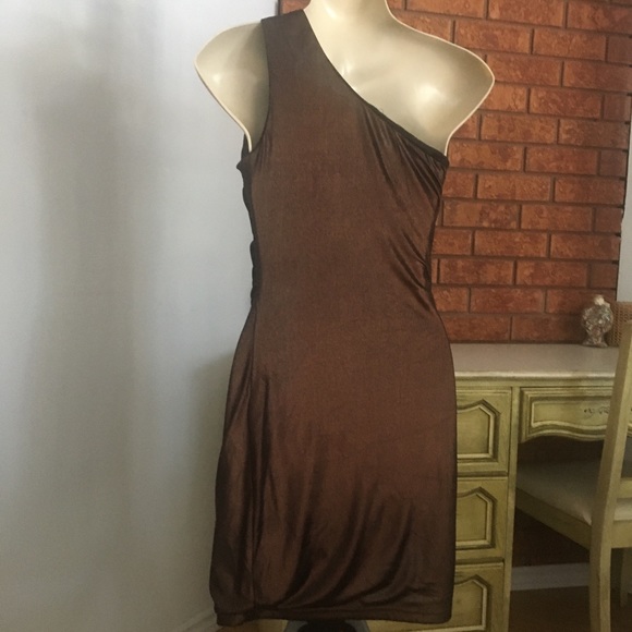Bronze Cocktail Dress - Picture 3 of 3